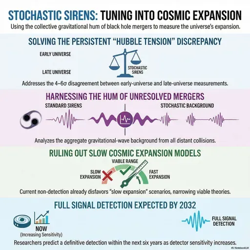 Stochastic Sirens: Listening for the Universe's Quiet Expansion