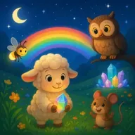 Bedtime Stories: Lila and the Nighttime Rainbow🌈