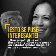 ¡Se puso interesante!. #KamalaHarris vino a encender las elecciones.