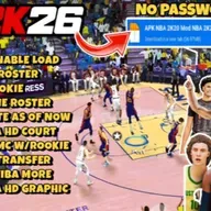 NBA 2K26 APK OBB v98 Free Download Offline For Android 2025