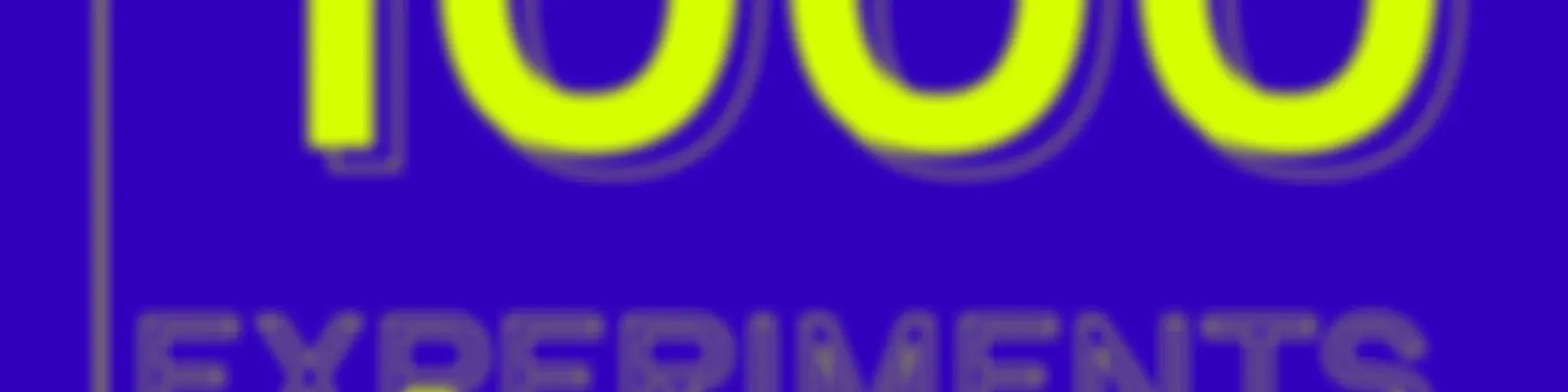 1000 Experiments Club