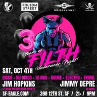 DJs Jimmy DePre + Jim Hopkins - Live At Filth (SF Eagle) - 10-4-25