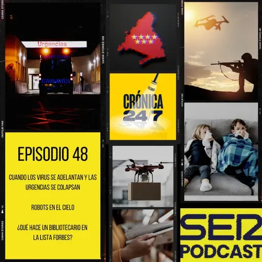 Episodio 48 | Tos, mocos, drones multiusos y la creatividad de un bibliotecario español