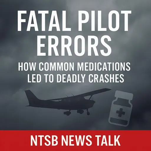 Fatal Pilot Errors: How Common Medications Led to Deadly Crashes