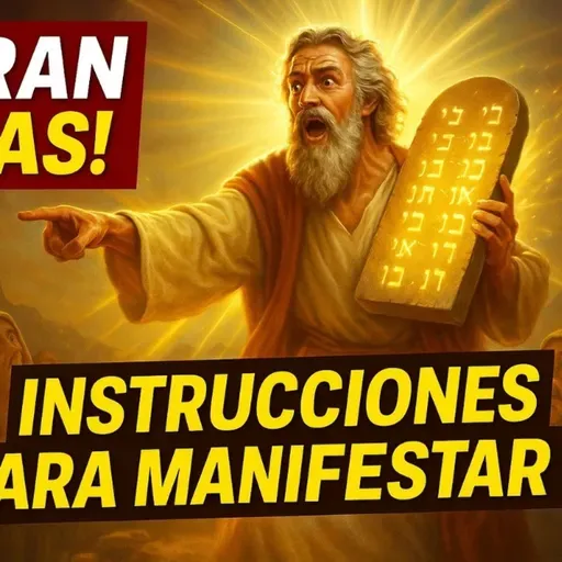 Los 10 Mandamientos no eran reglas: eran Instrucciones para Manifestar tu Propósito