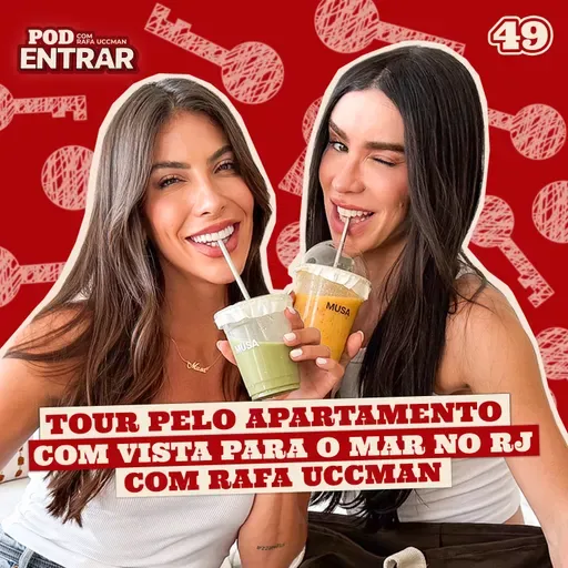 POD ENTRAR: Tour pelo apartamento de Rachel Apollonio com vista para o mar com Rafa Uccman