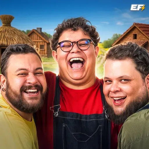 TRÊS PORQUINHOS [ESTEVAM NABOTE + VICTOR AHMAR + VINI MAGA]