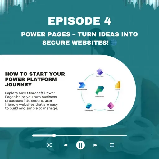 Episode: 4 Power Pages β Turn Ideas into Secure Websites! π