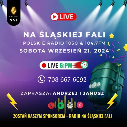 🎙️ Zapraszamy na dzisiejszą audycję "Na Śląskiej Fali"! 🎙️