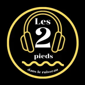 Les 2 pieds dans le ruisseau.
