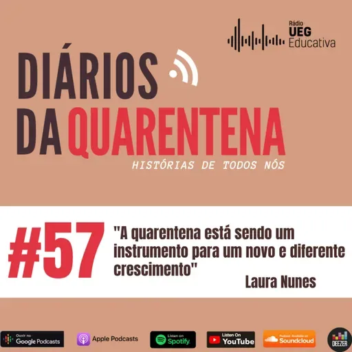 #57 "A quarentena está sendo um instrumento para um novo e diferente crescimento", por Laura Nunes 