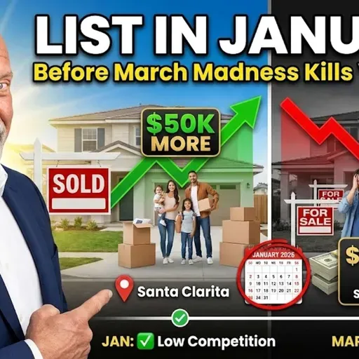Why January 2026 Is Your Secret Weapon to Sell Your Santa Clarita Home for More Money