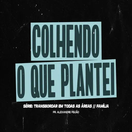 COLHENDO O QUE PLANTEI