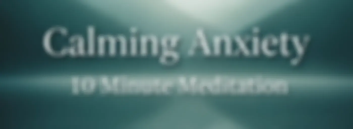 Calming Anxiety | Guided Meditation, Sleep Hypnosis & Panic Attack Relief