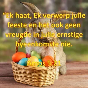 Feeste van God (14): Misleiding van paasfees