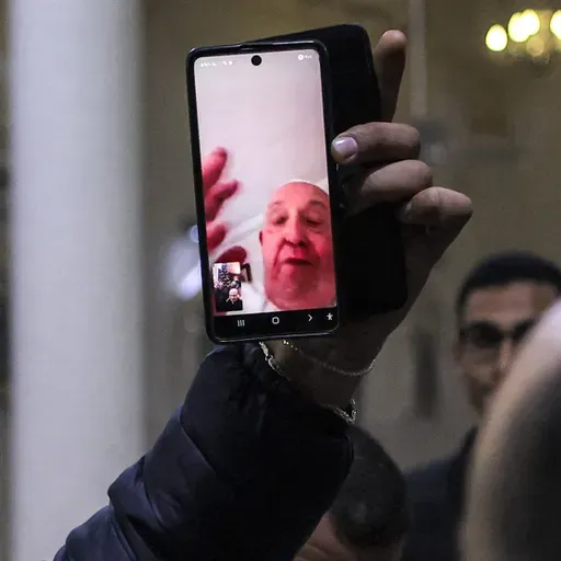 A Church in Gaza Mourns the Pope