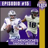 Fantasy Flock #15 (T2)- Recomendaciones NFL Fantasy W11 (2022)
