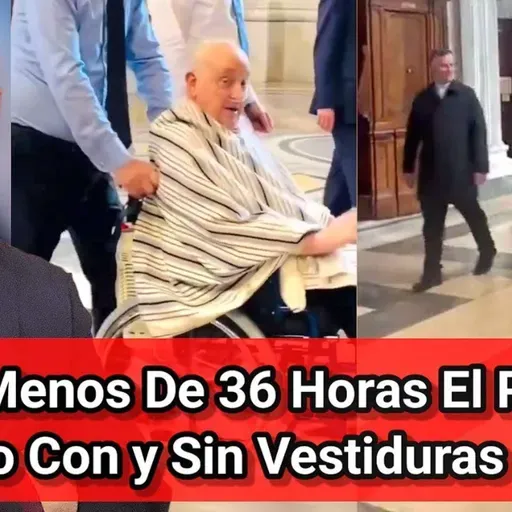 Episodio 1105: El PAPA Francisco En Público Con Una Sábana y Sin Sotana Sin Vestimentas Papales / Luis Román