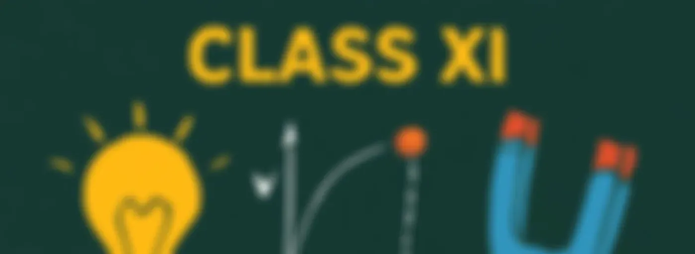 Mastering Physics XI for NEET