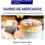 PODCAST en abierto DIARIO DE MERCADOS Martes 5 Agosto 2025