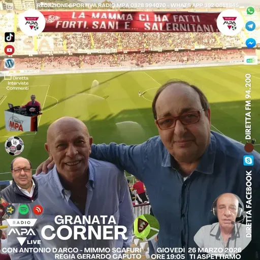 26 03 26 Granata Corner con Salvatore Colucci