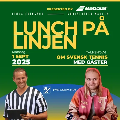 Lunch på linjen, 1 september 2025! Med Alexandra Viktorovitch & Patrik Munhammar, Jonas Elmblad och Eric Ahrén Moonga