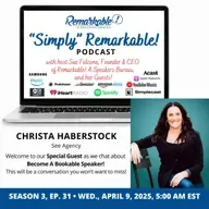 “Simply” Remarkable! with Christa Haberstock