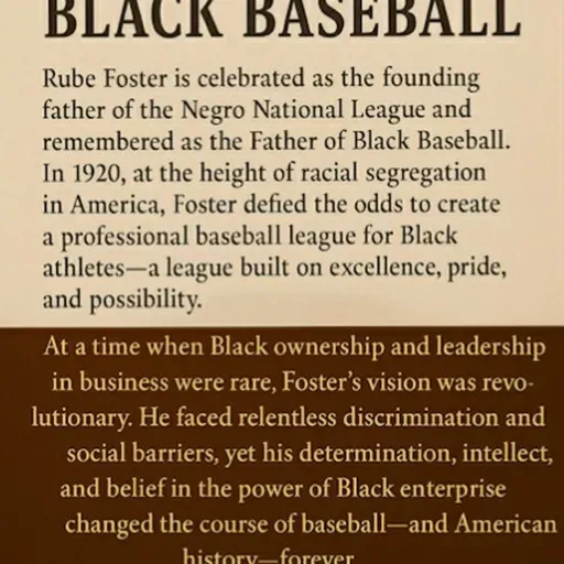 351: Andrew Rube Foster: Honoring the Father of Negro League Baseball #FarewellRube #LegacyLivesOn #FatherOfBlackBaseball #BlackEnterprise #BlackBusiness #EconomicPower