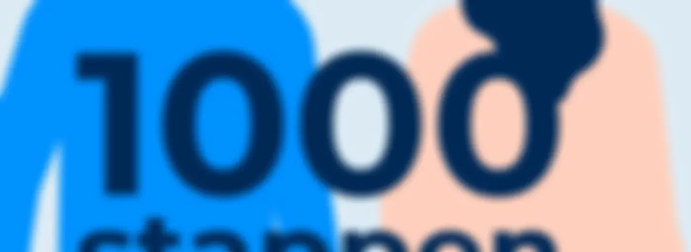 1000 stappen