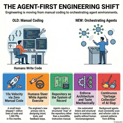 Harness Engineering: AI Agents at Scale and the Self-Healing Codebase