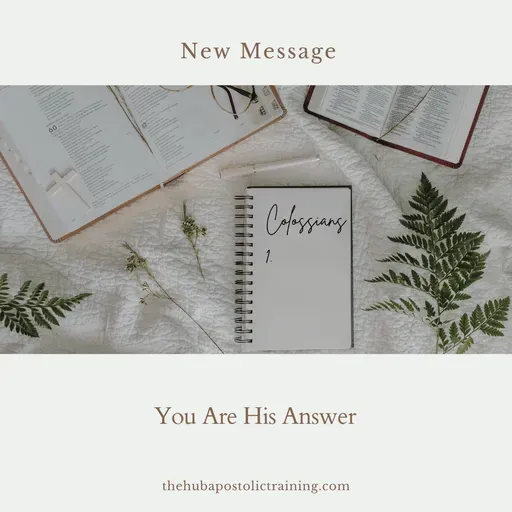 You Are His Answer