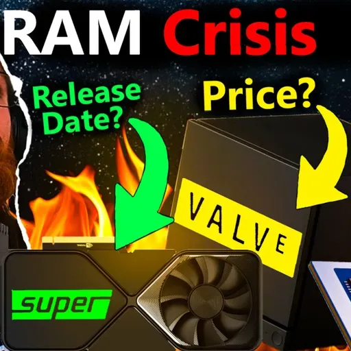 341. RAM Crisis 2026 - Nvidia RTX 50 SUPER Delays, Steam Machine Price, AMD Zen 6
