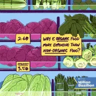 From "Million Bazillion": Why does organic food cost more than non-organic food?