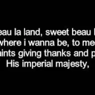 Glen Washington - Beau La Land Lyrics.