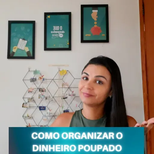Como organizar o DINHEIRO POUPADO?