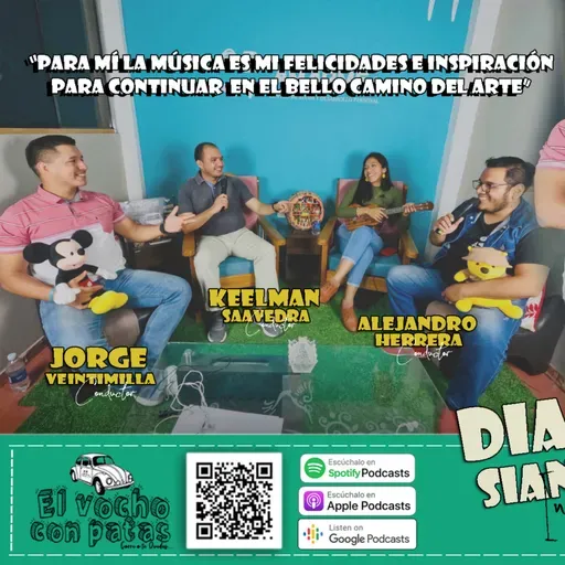 PROGRAMA N°8 -VOCHO CON PATAS - Invitada especial : Diana Siancas 😃🎼🎸