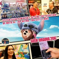 GEEK-ORAMA 206 "Stitch llega a Costa Rica! Moto Ai Pay Attention, JBP y más!