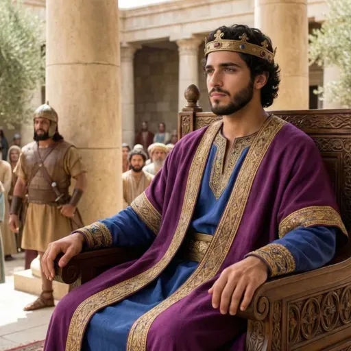 311.  1 Rois 1 – Salomon, le successeur de David sur le trône d’Israël