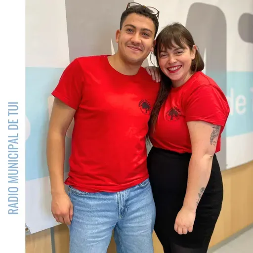 Ent. Marta Romero e Anas Fadoul, da Comisión de Rebordáns | Festa PreFin de Ano