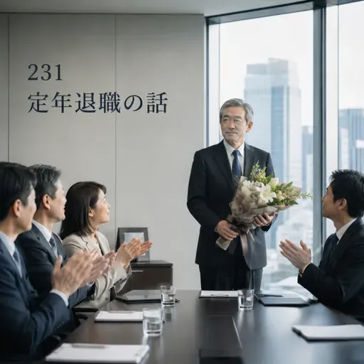 231 定年退職の話