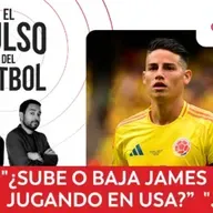 ¿Sube o baja James jugando en USA?