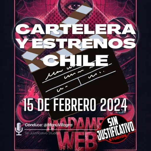 Cartelera y Estrenos Chile - 15 febrero 2024: Madame Web, Bob Marley, Yo Capitán y Zona de Interés..