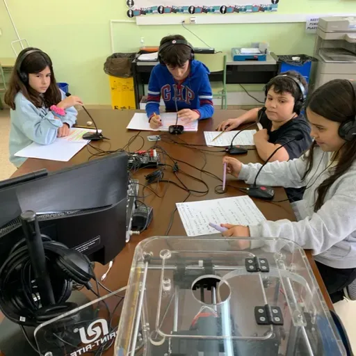 5B RUBEN - Sofia Al, Enzo, Sofia Lo and Sergi Ca describing themselves in English