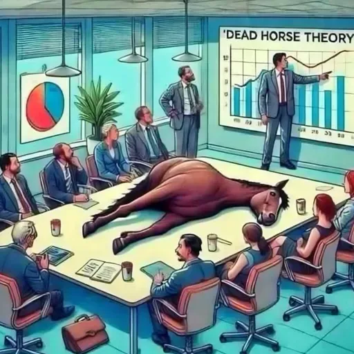 Trump Los Aranceles y la "teoria del caballo muerto" 