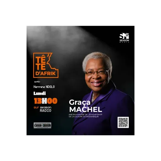 Graça Machel, ancienne ministre de l’Éducation et de la Culture du Mozambique