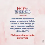 El día más importante de tu vida ~ Devocional de Jóvenes ~ 6 de junio 2025
