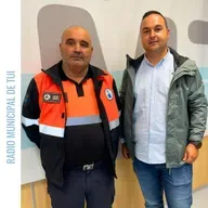 Ent. Juan González, presidente de Protección Civil e Borja Álvarez, técnico de emerxencias | Curso primeiros auxilios