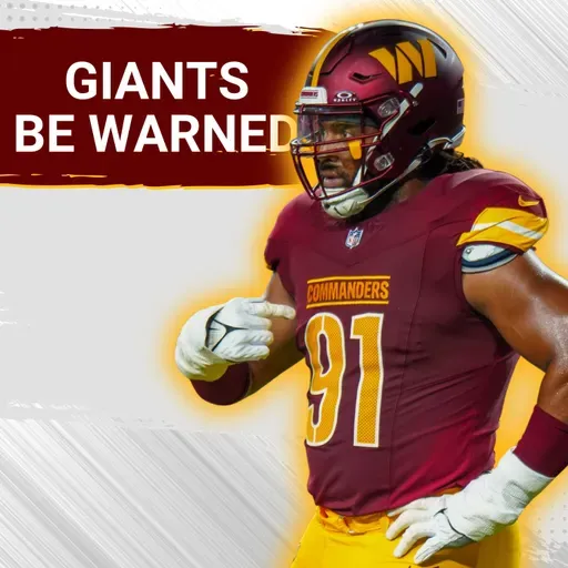 Washington Commanders D-Line Set to FEAST on Giants Without Andrew Thomas? | Week 1 Preview