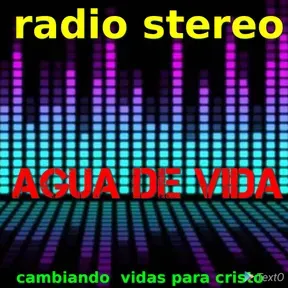Radio stereo agua de vida