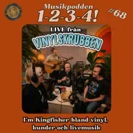 #68 - Live från Vinylskrubben, I'm Kingfisher bland vinyl, kunder och livemusik